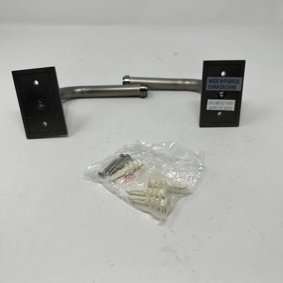 Pottery Barn Essential Holdback For Curtains Set of Two Dark Pewter - Picture 4 of 5